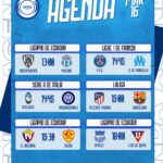 Partidos destacados del domingo 16 de marzo