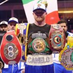 Canelo Álvarez recupera el título absoluto supermediano con sólida victoria sobre William Scull en Arabia Saudita