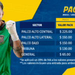 FEF lanza paquete de entradas con descuento para los partidos ante Brasil y Argentina