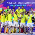 Brasil conquista su séptimo título mundial de fútbol playa y rompe récord defensivo