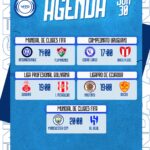 Partidos destacados del lunes 30 de junio