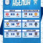 Partidos destacados del domingo 24 de agosto