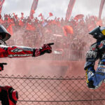 Álex Márquez vence a su hermano Marc en un duelo histórico en Montmeló