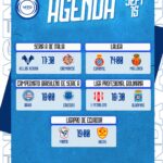 Partidos destacados del lunes 15 de septiembre