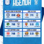 Partidos destacados del sábado 25 de octubre