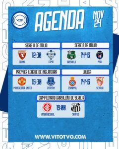 Partidos destacados del lunes 24 de noviembre