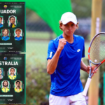 Emilio Camacho, la gran novedad de Ecuador para la Copa Davis ante Australia