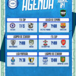 Partidos destacados del sábado 4 de abril