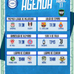 Partidos destacados del sábado 11 de abril