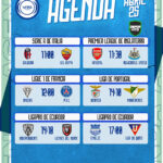 Partidos destacados del sábado 25 de abril