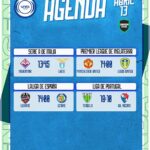 Partidos destacados del lunes 13 de abril