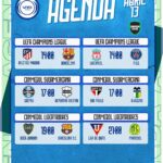 Partidos destacados del martes 14 de abril