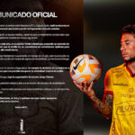 Joao Rojas será operado de la rodilla por un reconocido especialista en Chicago