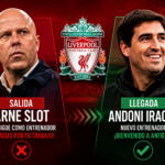 Liverpool destituye a Arne Slot y apunta a Andoni Iraola como su principal candidato