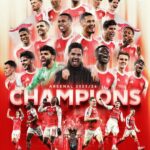 Arsenal campeón de la Premier League tras tropiezo del Manchester City