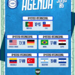 Partidos destacados del sábado 6 de junio