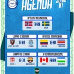 Partidos destacados del lunes 1 de junio