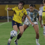 Ecuador cayó ante Argentina, pero aseguró el repechaje al Mundial Femenino de Brasil 2027