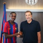JOSUÉ CAICEDO YA LUCE LA CAMISETA DEL FC BARCELONA