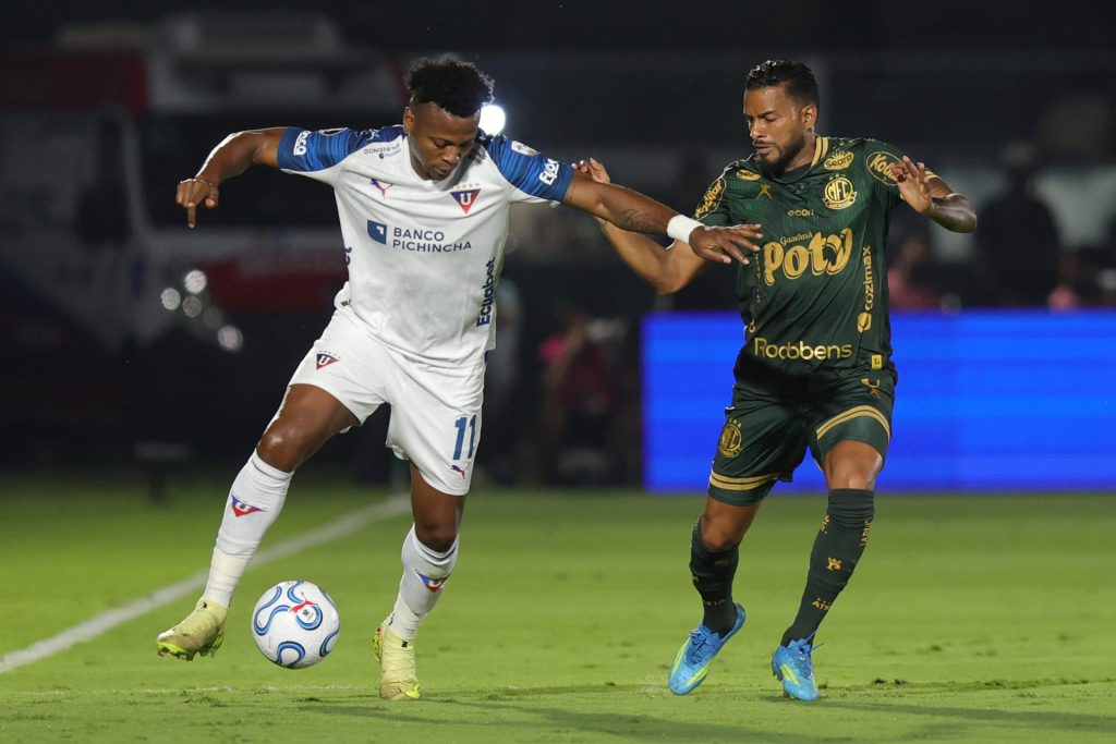 1-1. Michael Estrada se redime y rescata un empate para Liga de Quito en Mirassol