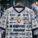 EL NACIONAL PRESENTA CAMISETA CON 148 AUSPICIANTES EN MEDIO DE SU CRISIS ECONÓMICA